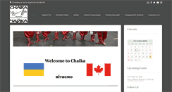 Desktop Screenshot of chaika.ca